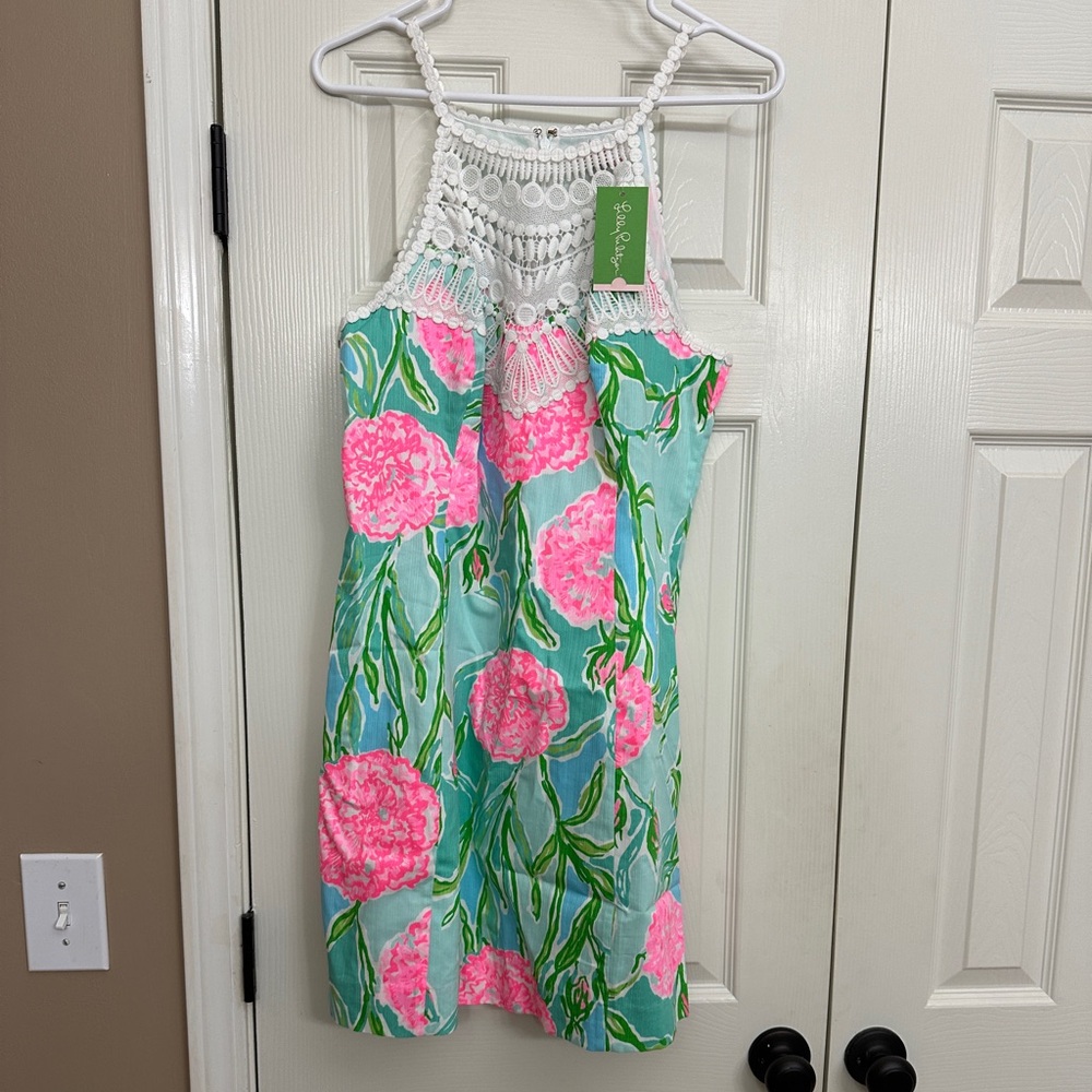 Lilly Pulitzer Poolside Blu Dress in Going Stag